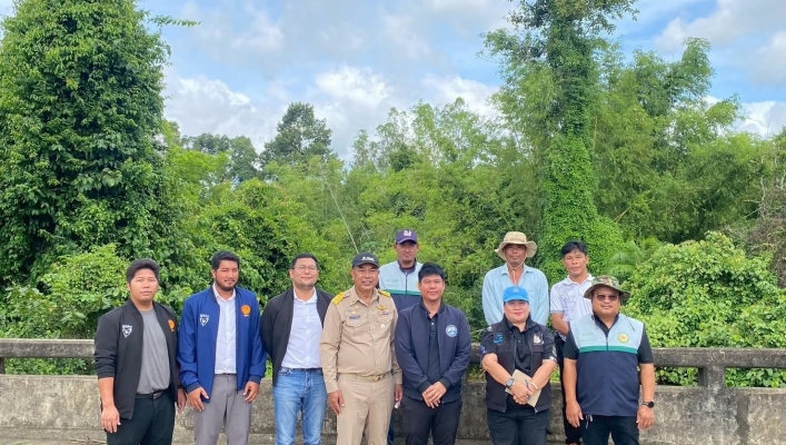 สทน.6 ร่วมลงพื้นที่ที่ประสบปัญหาการขาดแคลนน้ำสำหรับใช้ในการเกษตรและอุปโภคบริโภค ในเขตพื้นที่จังหวัดจันทบุรี