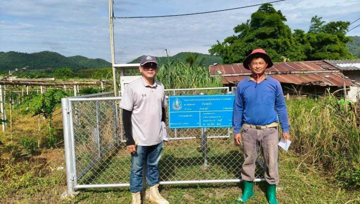 สทน.7 ลงพื้นที่ตรวจสอบ ซ่อมแซม ปรับปรุง และบำรุงรักษาสถานีเตือนภัยล่วงหน้า (Early Warning) น้ำท่วมฉับพลัน - ดินถล่ม