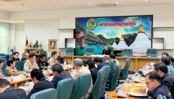 สทน.7 ร่วมประชุมคณะอนุกรรมการทรัพยากรน้ำจังหวัดกาญจนบุรี ครั้งที่ 1/2569