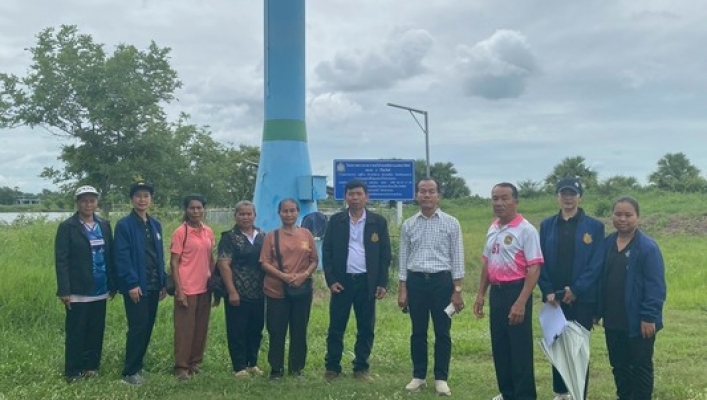 สทน.3 ลงพื้นที่ประเมินผลสัมฤทธิ์โครงการ ของกรมทรัพยากรน้ำ ประจำปีงบประมาณ พ.ศ.2569