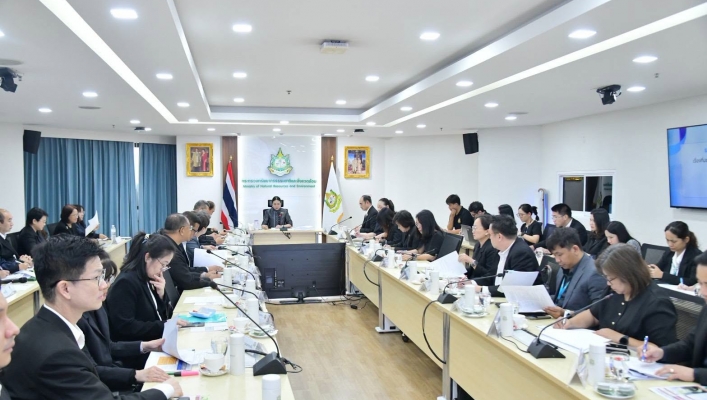 กรมทรัพยากรน้ำ เข้าร่วมประชุมคณะกรรมการกำกับการประเมินผลการปฏิบัติราชการ สังกัด ทส. ครั้งที่ 2