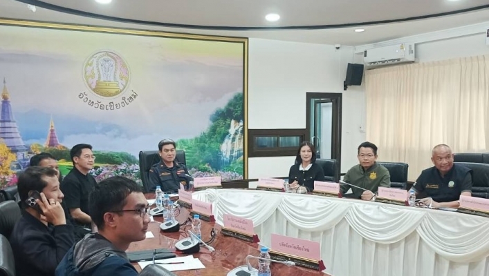 กรมทรัพยากรน้ำ โดยสำนักงานทรัพยากรน้ำที่ 1 ร่วมประชุมมอบนโยบายเกี่ยวกับสถานการณ์น้ำ ในพื้นที่กลุ่มจังหวัดภาคเหนือตอนบน (เขตตรวจราชการที่ 15 และ 16) ของรองนายกรัฐมนตรี นายยศชนัน วงศ์สวัสดิ์