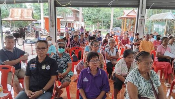 สทน.3 เข้าร่วมเวทีชี้แจงทำความเข้าใจแก่ประชาชนกรณีโครงการเหมืองแร่โพแทชจังหวัดอุดรธานี ณ  ศาลากลางบ้านห้วยสามพาด