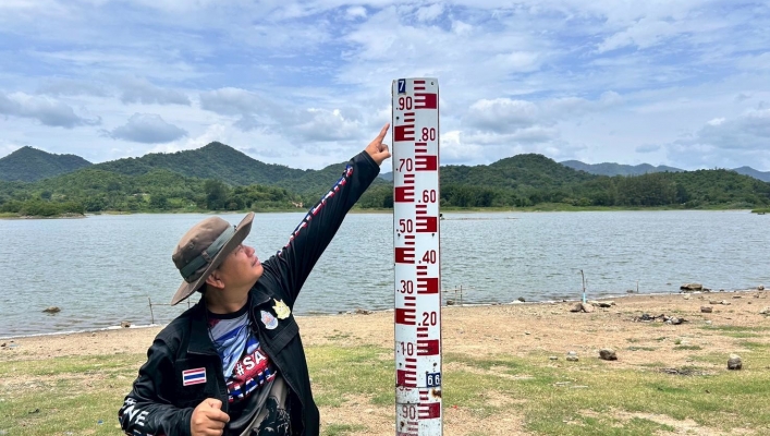 สทน.7 ลงพื้นที่ตรวจสอบ บำรุงรักษา และติดต่อประสานงานข้อมูลระบบตรวจวัดปริมาณน้ำเก็บกักในแหล่งน้ำขนาดเล็ก ในเขตพื้นที่จังหวัดประจวบคีรีขันธ์ จังหวัดเพชรบุรี และจังหวัดราชบุรี