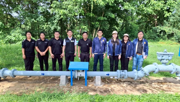 สทน.9 ลงพื้นที่ตรวจสอบการติดตั้งเครื่องมือวัดหรือประเมินน้ำที่ใช้ตรวจกำกับ และควบคุมการใช้ทรัพยากรน้ำ ตามพระราชบัญญัติทรัพยากรน้ำ พ.ศ.2561