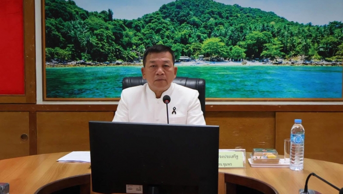 สทน.10 เข้าร่วมการประชุมคณะทำงานด้านการเปลี่ยนแปลงสภาพภูมิอากาศระดับจังหวัด จังหวัดชุมพร ครั้งที่ 3/2569