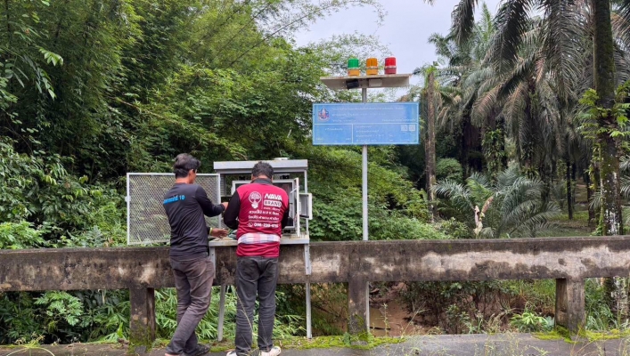 สทน.10 ลงพื้นที่ตรวจสอบ ซ่อมแซม บำรุงรักษา สถานีเตือนภัยล่วงหน้า Early Warning