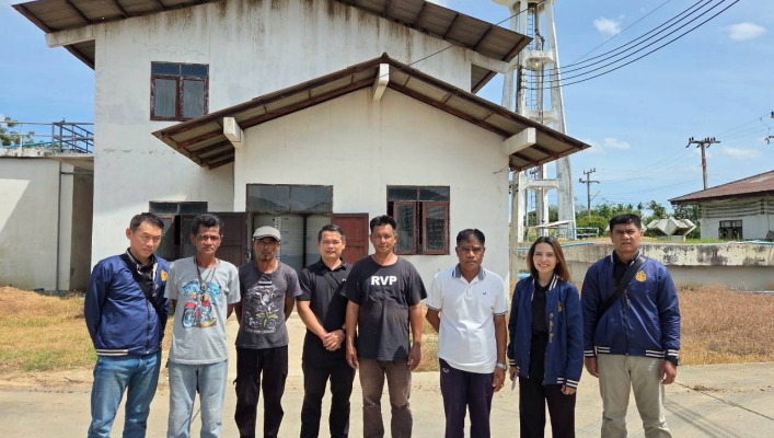 สทน.7 ลงพื้นที่ดำเนินโครงการเสริมสร้างศักยภาพองค์กรปกครองส่วนท้องถิ่นในการประเมินคุณภาพระบบประปาหมู่บ้าน