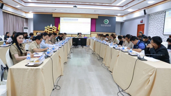 สทน.7 เข้าร่วมประชุมคณะกรมการจังหวัดและหัวหน้าส่วนราชการจังหวัดเพชรบุรี ประจำเดือนกรกฎาคม 2569