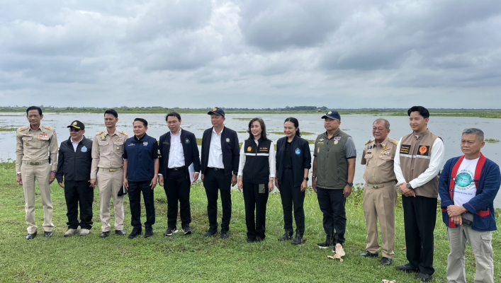 รอง อทน. ร่วมลงพื้นที่ติดตามแผนหลักการพัฒนาหนองหาร ณ สวนเฉลิมพระเกียรติพระบาทสมเด็จพระเจ้าอยู่หัว เฉลิมพระชนมพรรษา 80 พรรษา