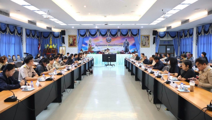 สทน.7 ร่วมประชุมคณะกรรมการและคณะทำงานด้านการเปลี่ยนแปลงสภาพภูมิอากาศระดับจังหวัดสมุทรสงคราม ครั้งที่ 3/2569