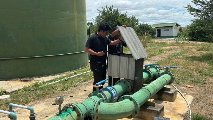 สทน.7 ลงพื้นที่ประสานและสำรวจผู้ใช้น้ำในอ่างเก็บน้ำสาธารณะที่อยู่ในความรับผิดชอบของกรมทรัพยากรน้ำ