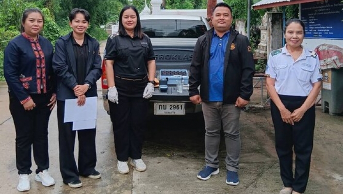 สทน.4 ลงพื้นที่ติดตามผลการปรับปรุงคุณภาพระบบประปาหมู่บ้าน