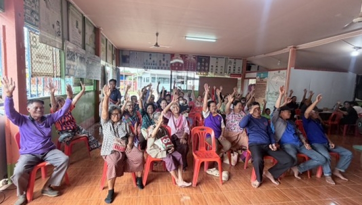 สทน.3 ดำเนินการรับฟังความคิดเห็นของประชาชนฯ  โครงการก่อสร้างระบบกระจายน้ำด้วยพลังงานแสงอาทิตย์บึงห้วยไผ่