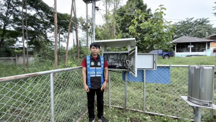 สทน.3 ติดตาม บำรุงรักษาระบบปฏิบัติการเฝ้าระวังและเตือนภัยล่วงหน้าน้ำหลาก - ดินถล่ม (Early Warning System)