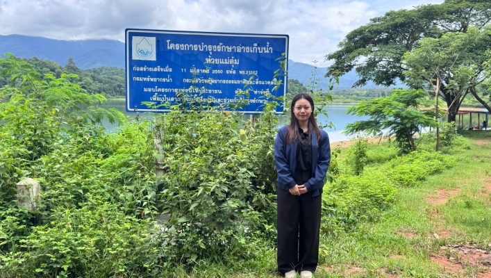 กรมทรัพยากรน้ำ โดยสำนักงานทรัพยากรน้ำที่ 1 ส่วนบำรุงรักษาแหล่งน้ำ ลงพื้นที่สำรวจอ่างเก็บน้ำจังหวัดพะเยา