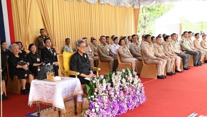 กรมทรัพยากรน้ำ ร่วมเข้าเฝ้าฯ รับเสด็จสมเด็จพระกนิษฐาธิราชเจ้า กรมสมเด็จพระเทพรัตนราชสุดาฯ สยามบรมราชกุมารี เสด็จฯ ไปทรงเปิดงาน “สีสรรพรรณไม้เทิดไท้บรมราชินีนาถ” ประจำปี 2569