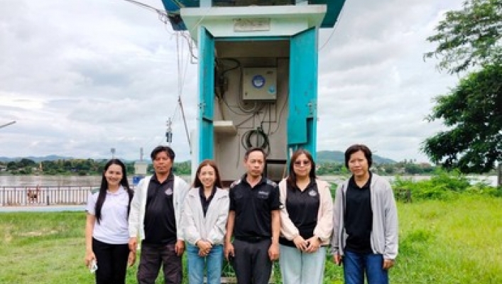 สทน.3 เก็บตัวอย่างน้ำ ทางด้านกายภาพ เคมี ชีววิทยา