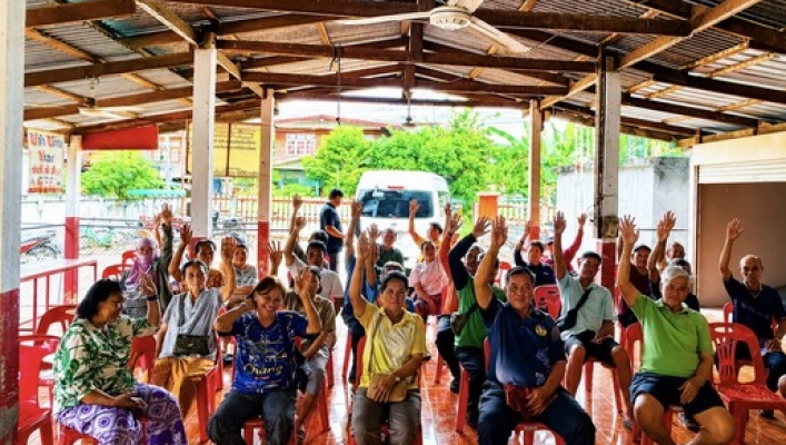 สทน.3 เนินการรับฟังความคิดเห็นของประชาชนฯ โครงการก่อสร้างระบบกระจายน้ำด้วยพลังงานแสงอาทิตย์บึงห้วยไผ่