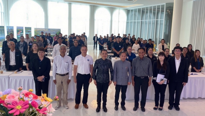 กรมทรัพยากรน้ำ เปิดเวทีรับฟังความคิดเห็นต่อผลการศึกษาโครงการฯ เบื้องต้น พื้นที่ชุ่มน้ำพรุแม่รำพึง จังหวัดประจวบคีรีขันธ์