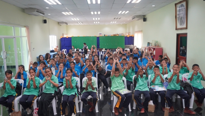 สทน.7 จัดโครงการเผยแพร่ให้ความรู้และเสริมสร้างจิตสำนึกเกี่ยวกับทรัพยากรน้ำสาธารณะ และพื้นที่ชุ่มน้ำแก่เยาวชนเพื่อผลักดันให้เกิดโรงเรียนต้นแบบพื้นที่ชุ่มน้ำ (Wetland School)