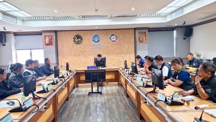 สทน.3 เข้าร่วมประชุมเพื่อติดตามสถานการณ์และการเตรียมความพร้อมป้องกันและแก้ไขปัญหาอุทกภัย และภัยแล้ง