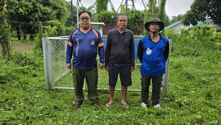 สทน.4 ออกปฏิบัติงานตรวจสอบ ซ่อมแซม และบำรุงรักษาสถานีสนามระบบเตือนภัยล่วงหน้า (Early Warning) สำหรับพื้นที่เสี่ยงอุทกภัย-ดินถล่ม ในพื้นที่ลาดชันและพื้นที่ราบเชิงเขา