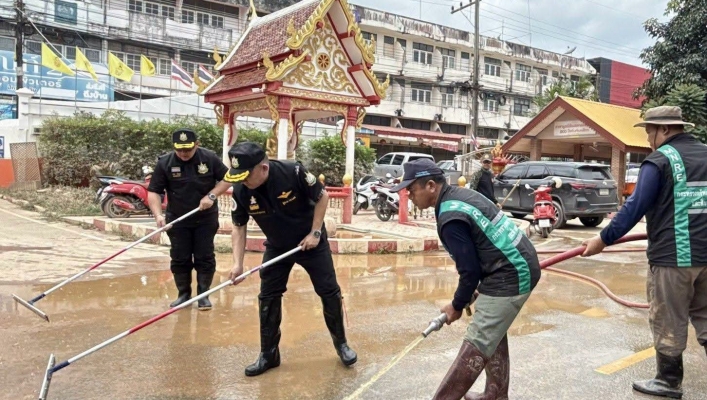 “สุชาติ” สั่งตรึงกำลัง “ทส.หนึ่งเดียว” เร่งช่วย–เร่งฟื้นฟูชาวน่าน