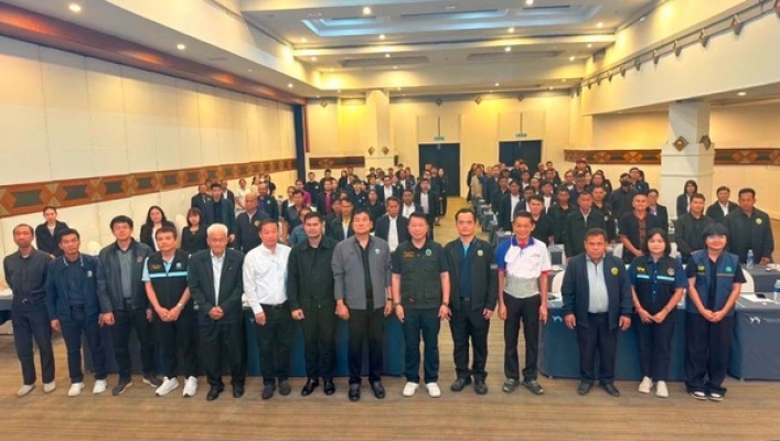สทน.3 เข้าร่วมประชุมปฐมนิเทศ งานจ้างสำรวจ ออกแบบ ระบบกระจายน้ำโครงข่ายประตูระบายน้ำหนองสองห้องและโครงข่ายประตูระบายน้ำบ้านดอนกลอย