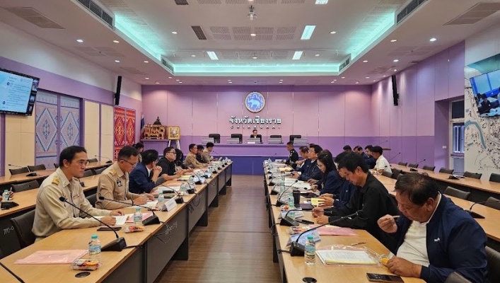 กรมทรัพยากรน้ำ โดยสำนักงานทรัพยากรน้ำที่1 ประชุมคณะกรรมการลุ่มน้ำโขงเหนือ  ครั้งที่4/2569