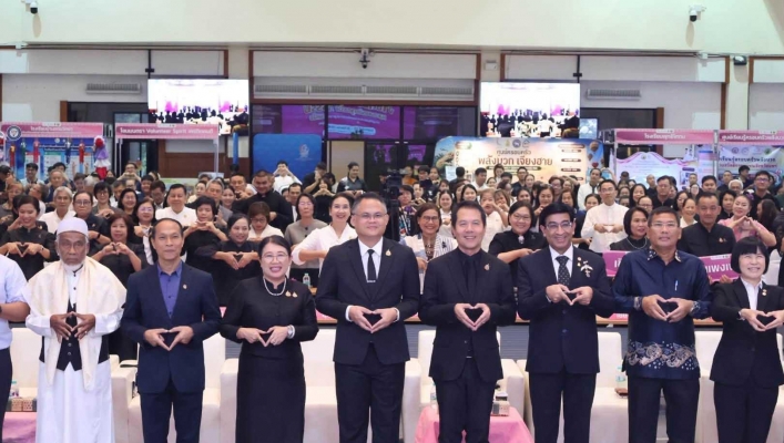 กรมทรัพยากรน้ำ โดยสำนักงานทรัพยากรน้ำที่ 1 เข้าร่วมพิธีเปิดงานสมัชชาคุณธรรม และตลาดนัดคุณธรรมภาคเหนือ