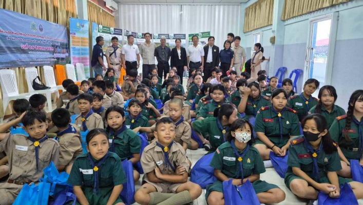 สทน.7 จัดโครงการให้ความรู้และเสริมสร้างจิตสำนึกเกี่ยวกับทรัพยากรน้ำสาธารณะและพื้นที่ชุ่มน้ำแก่เยาวชน เพื่อผลักดันให้เกิดโรงเรียนต้นแบบพื้นที่ชุ่มน้ำ (Wetland School)