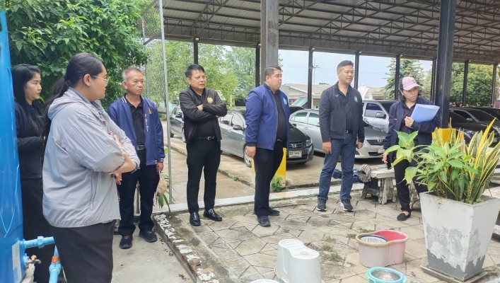 สทน.6 ลงพื้นที่เพื่อติดตามประเมินผลการดำเนินงานตามแผนแม่บทการบริหารจัดการน้ำ 20 ปี ประจำปีงบประมาณ พ.ศ. 2569