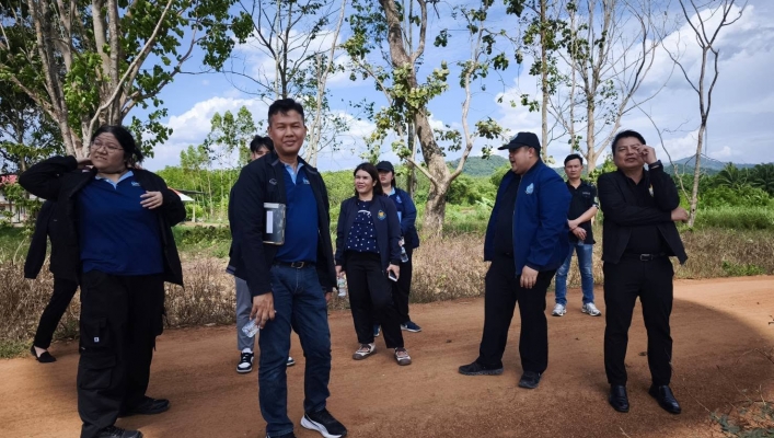 สทน.6 ลงพื้นที่เพื่อติดตามประเมินผลการดำเนินงานตามแผนแม่บทการบริหารจัดการน้ำ 20 ปี ประจำปีงบประมาณ พ.ศ.2569