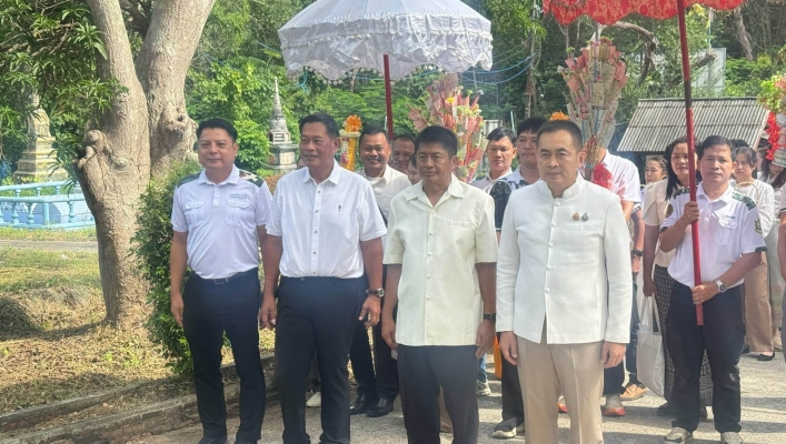 สทน.6  เข้าร่วมพิธีทำบุญทอดผ้าป่าและถวายเทียนจำนำพรรษา เนื่องในประเพณีเข้าพรรษา ประจำปีพุทธศักราช 2569