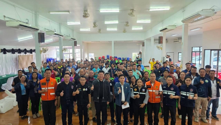 กรมทรัพยากรน้ำ ผนึกกำลัง อบจ.เชียงใหม่ โดย สทน.1 ร่วมถ่ายทอดความรู้การวัดน้ำฝน เสริมเกราะ เตือนภัยพิบัติระดับชุมชน อ.แม่แจ่ม จ.เชียงใหม่