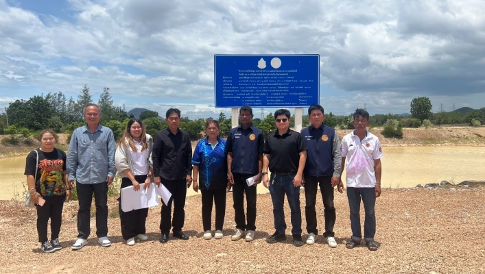 สทน.7 ลงตรวจสอบพื้นที่กรณีกำนันตำบลท่าแลงขอรับการสนับสนุนโครงการในพื้นที่ตำบลท่าแลง และตำบลวังไคร้ อำเภอท่ายาง จังหวัดเพชรบุรี