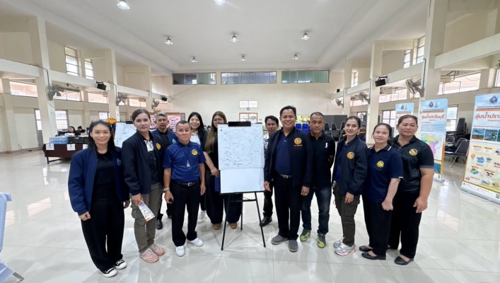 สทน.6 เข้าร่วมประชุมโครงการจัดทำระบบสารสนเทศเชิงพื้นที่ เพื่อคาดการณ์และบริหารจัดการในภาวะน้ำท่วมลุ่มน้ำปราจีนบุรี (ตอนล่าง)
