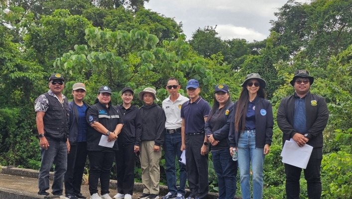 สทน.6 ลงพื้นที่สำรวจพื้นที่ที่จะดำเนินการพัฒนาแหล่งกักเก็บน้ำเพิ่มเติมสำหรับอุปโภคบริโภค และทำการเกษตรไม้ผลให้กับประชาชนในพื้นที่หมู่ 4 หมู่ 6 และหมู่ 10 ตำบลทรายขาว อำเภอสอยดาว จังหวัดจันทบุรี
