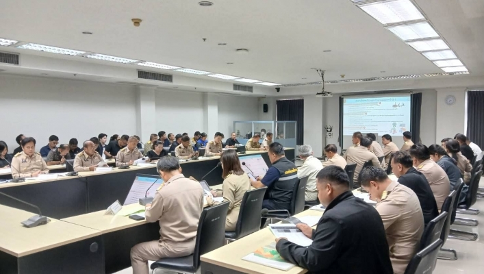 สทน.6 เข้าร่วมการประชุมทบทวนแผนปฏิบัติการด้านทรัพยากรน้ำขององค์กรปกครองส่วนท้องถิ่นจังหวัดนครนายก