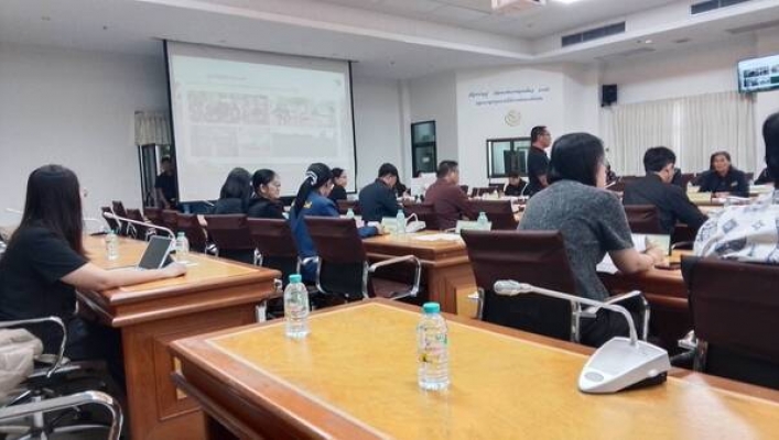 สทน.3 เข้าร่วมประชุมคณะกรรมการและคณะทำงานขับเคลื่อนการดำเนินงานโครงการรักษ์น้ำ  เพื่อพระแม่ของแผ่นดิน  ลุ่มน้ำหมัน