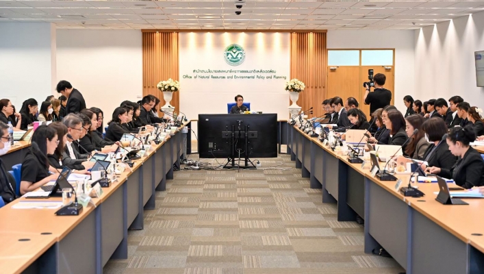 กรมทรัพยากรน้ำ ร่วมประชุมคณะอนุกรรมการนโยบายและแผนบริหารจัดการทรัพยากรธรรมชาติและสิ่งแวดล้อมของประเทศ ครั้งที่ 3/2569