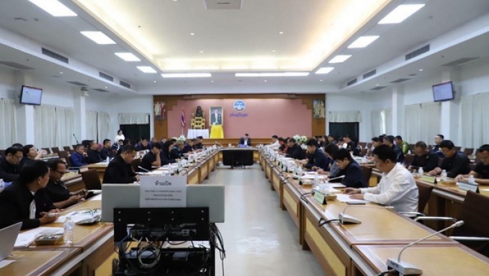 สทน.3 ร่วมประชุมชี้แจงแผนปฏิบัติการในการป้องกันและบรรเทาสาธารณภัยขององค์การบริหารส่วนจังหวัดเลย ประจำปี ๒๕๖๙-๒๕๗๐