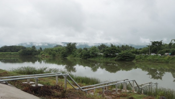 สทน.3 ลงพื้นที่โครงการก่อสร้างระบบกระจายน้ำด้วยพลังงานแสงอาทิตย์หนองทามปลาปึ่ง