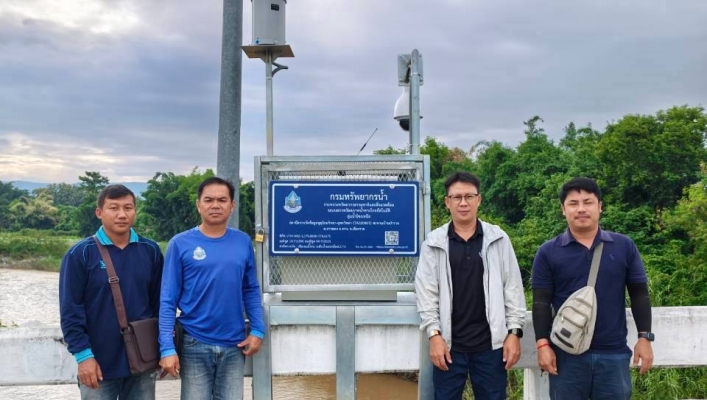 กรมทรัพยากรน้ำ โดยสำนักงานทรัพยากรน้ำที่ 1 ส่วนอุทกวิทยาที่ 2 เชียงราย ลงพื้นที่ตรวจสอบผลการดำเนินโครงการ ค่าใช้จ่ายในการพัฒนา และเพิ่มประสิทธิภาพระบบตรวจวัดสภาพน้ำทางไกลอัตโนมัติ  ในเขตพื้นที่ จ.เชียงราย และ จ.พะเยา