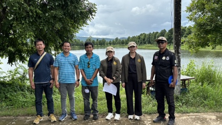สทน.3 ลงพื้นที่ตรวจกำกับ  กำหนดจุดติดตั้ง เครื่องมือวัดและประเมินปริมาณการใช้น้ำ
