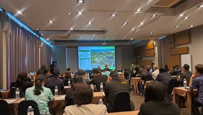 สทน.3 ข้าร่วมการประชุมปฐมนิเทศโครงการ งานจ้าง สำรวจ  ออกแบบ โครงการพัฒนาแหล่งน้ำลุ่มน้ำห้วยหลวงตอนบน  จังหวัดอุดรธานี