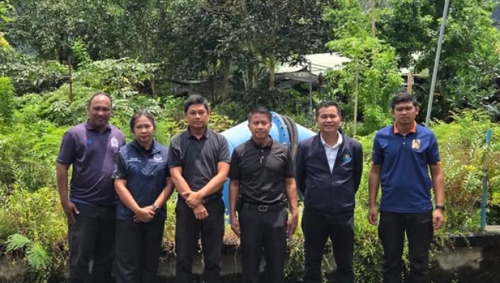 สทน.10 ลงพื้นที่เชิงรุกเพื่อตรวจความพร้อมของเครื่องจักรกลและเพิ่มประสิทธิภาพการระบายน้ำ