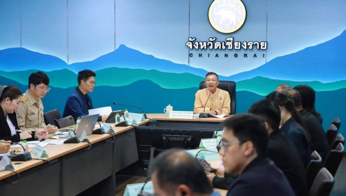 กรมทรัพยากรน้ำ โดยสำนักงานทรัพยากรน้ำที่ 1 ส่วนอุทกวิทยาที่ 2 เชียงราย เข้าร่วมประชุมคณะกรรมการติดตามเเละตรวจสอบคุณภาพน้ำ เเม่น้ำกก เเม่น้ำสาย เเม่น้ำรวก เเละเเม่น้ำโขง จังหวัดเชียงราย ครั้งที่ 7/2569