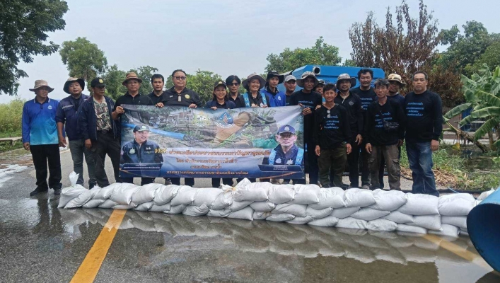 สทน.7 ติดตั้งเครื่องสูบน้ำขนาด 14 และ 24 นิ้ว ณ บ้านโพธิ์ตะวันออก อ.เมืองสุพรรณบุรี เพื่อเร่งระบายน้ำออกจากพื้นที่การเกษตร ช่วยเหลือประชาชนกว่า 500 ครัวเรือน